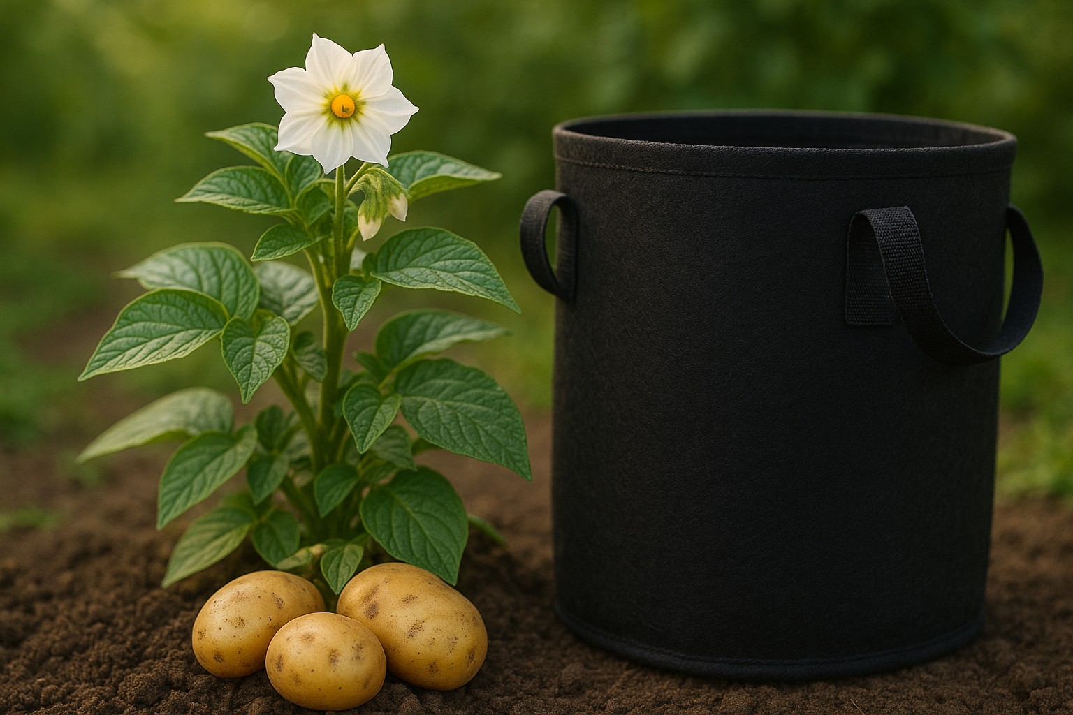 Pflanzsack für Kartoffeln