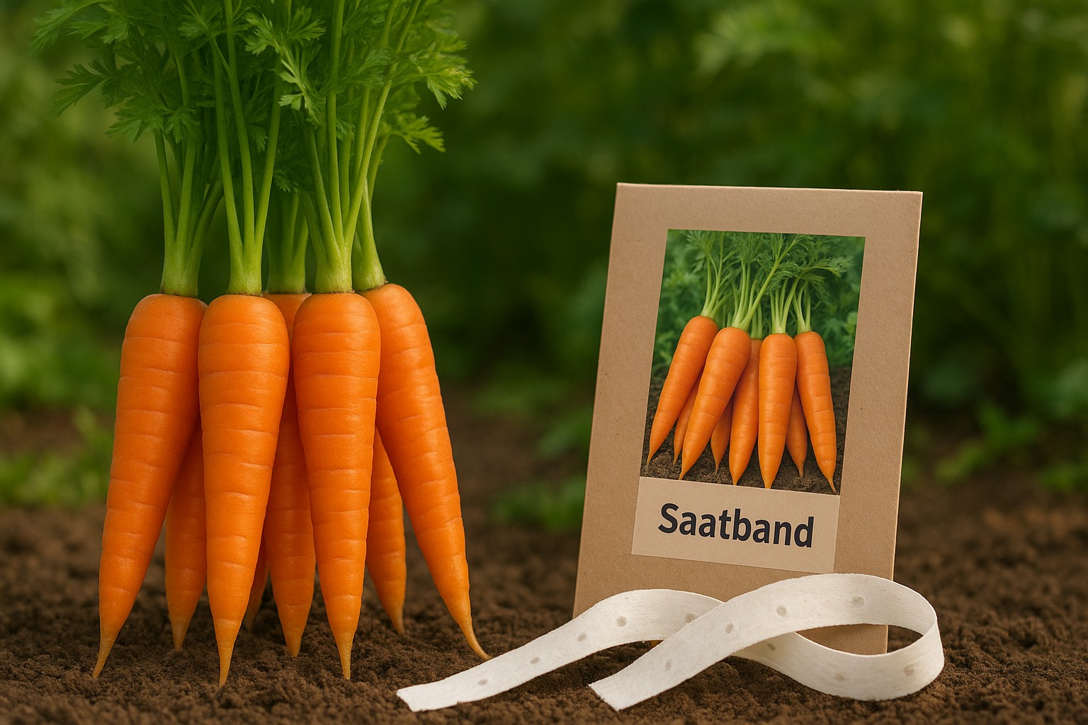 Möhren Saatband