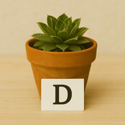 Buchstabe D