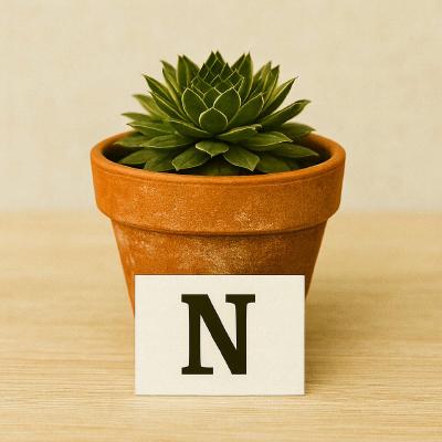 Buchstabe N