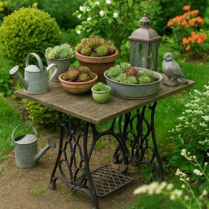 Gestaltungsidee mit Semperviven