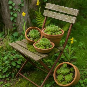 Gestaltungsidee mit Semperviven
