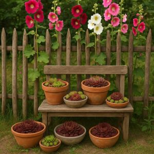 Gestaltungsidee mit Semperviven