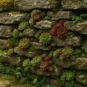 Gestaltungsidee mit Semperviven