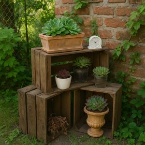 Gestaltungsidee mit Semperviven