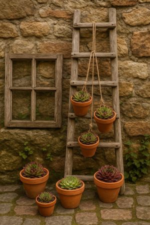 Gestaltungsidee mit Semperviven