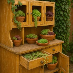 Gestaltungsidee mit Semperviven