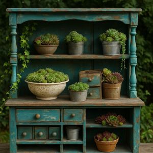 Gestaltungsidee mit Semperviven