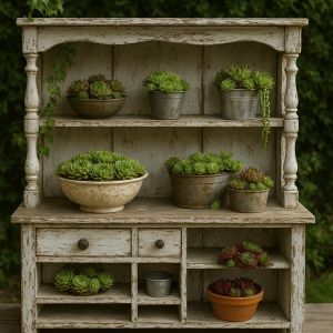 Gestaltungsidee mit Semperviven