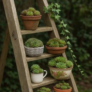 Gestaltungsidee mit Semperviven